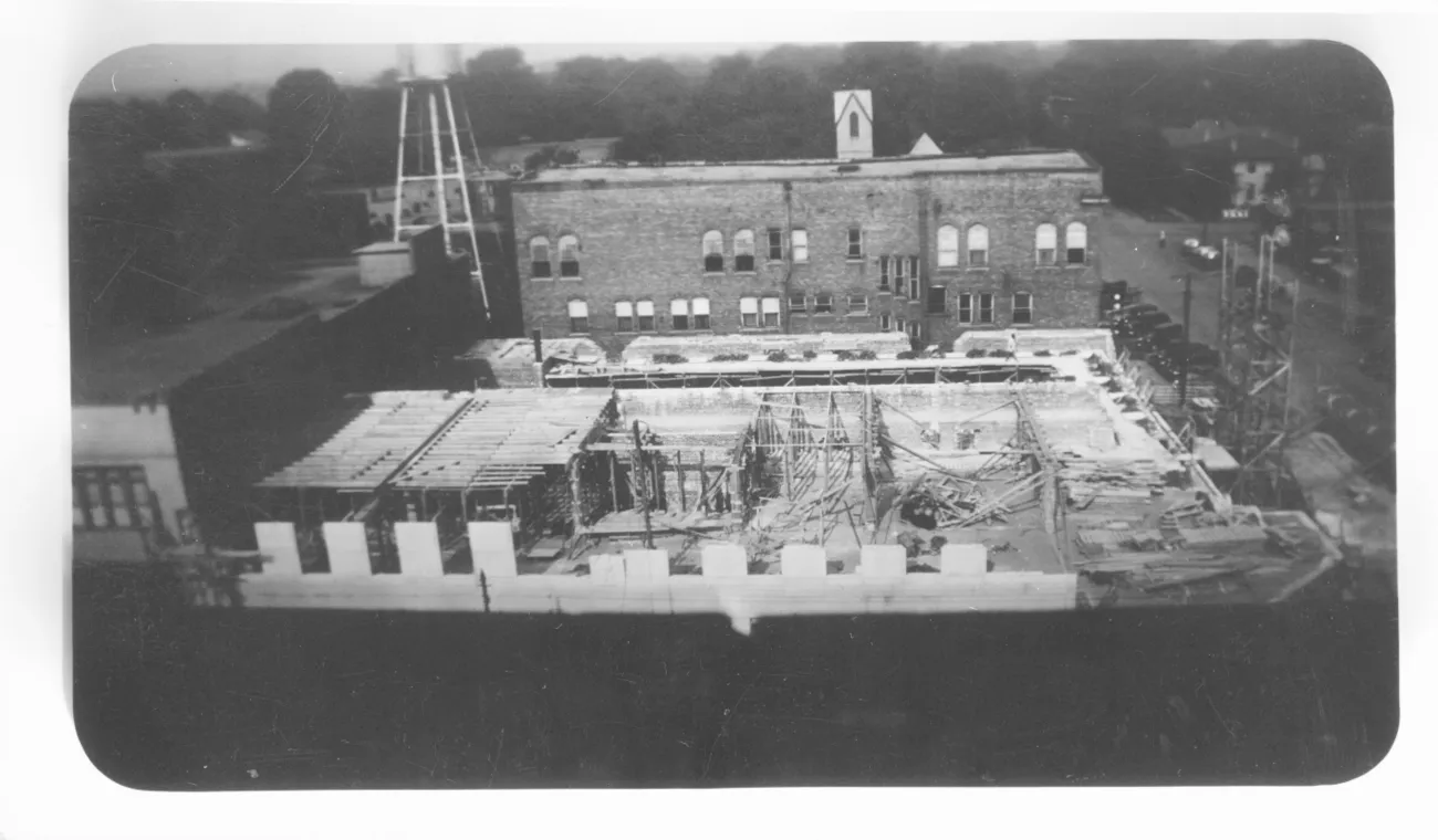 Bama Theatre Construction Pic