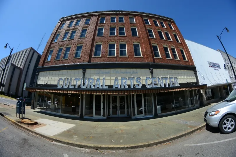 Outside View of the Cultural Arts Center