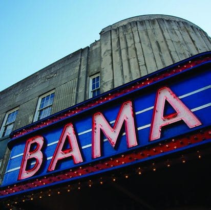 Bama Theatre Marquee